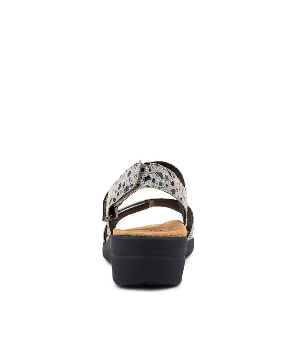 Navy / Navy Ziera Nyle (Wide) Women Sandals | Z-745630