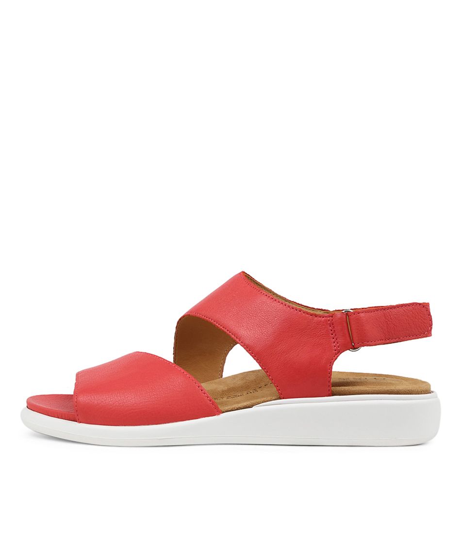 White Ziera Igor (Wide) Women Sandals | Z-214063