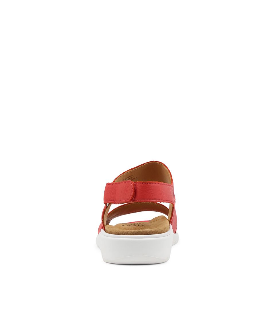 White Ziera Igor (Wide) Women Sandals | Z-214063