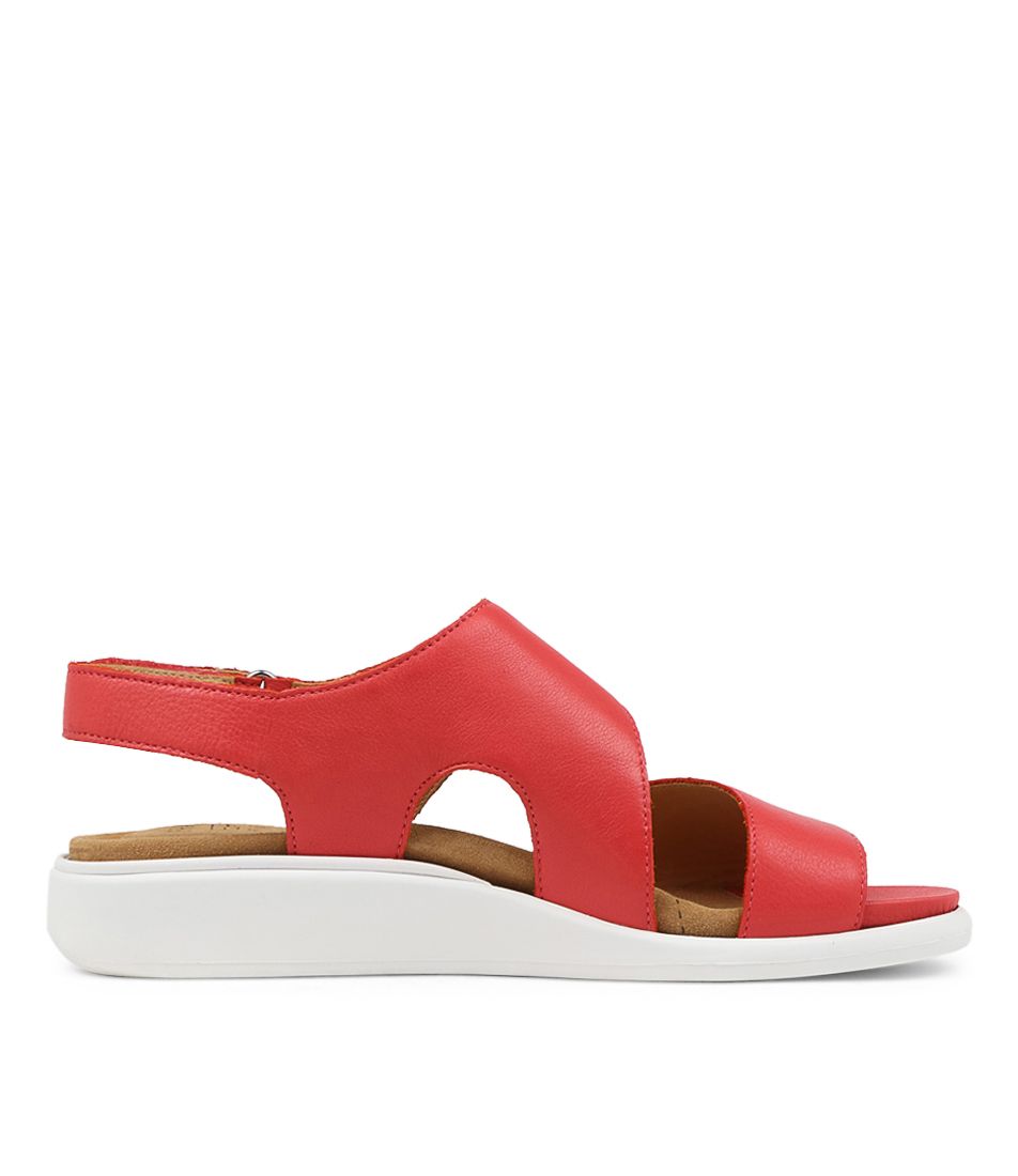 White Ziera Igor (Wide) Women Sandals | Z-214063